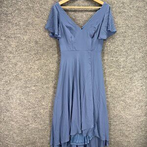 New Ever Pretty Dress Women S Small Blue Sheath